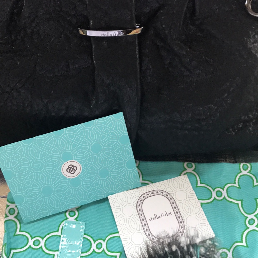 ❤️Stella & Dot  Luxurious Lambskin Clutch ❤️